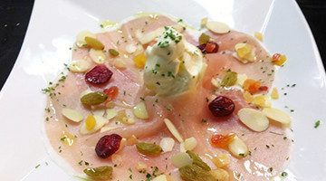 生ハムとチーズの素敵な出会い